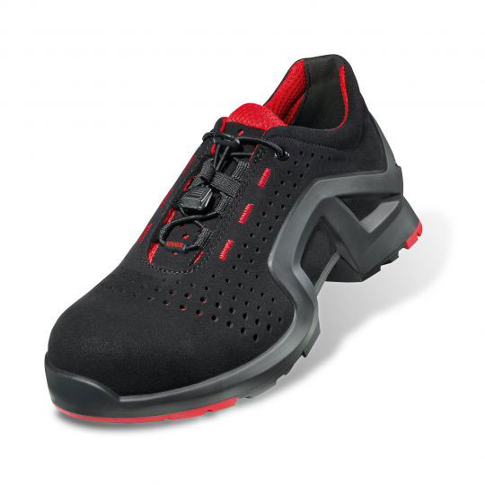 Uvex 1 X-Tended Support S1 Src Shoe Black / Red Size 10 UV8512810
