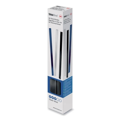 GBC 46005E Slide Binders 6mm Pack of 25 46005E