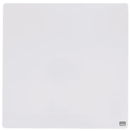 Nobo Mini Magnetic Whiteboard Coloured Tile 360x360mm White 1903802 1903802