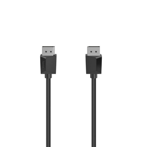 Hama Display Port Cable DP 1.2 Ultra-HD 4K 5m Black 00200698
