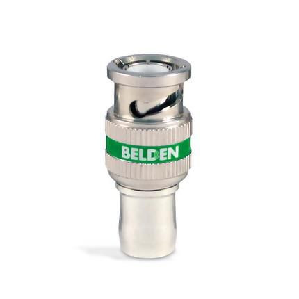 Belden 1694ABHD1 6 GHz RG6 BNC Connector. 1694ABHD1