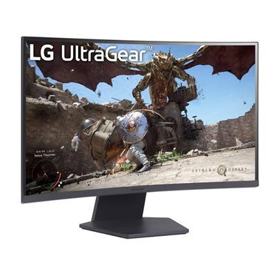 Lg 27Gs60qc-B 27" Va Led Black Curved Monitor 2560X1440/1Ms/2Xhdmi/Displayport 27GS60QC-B.AEKQ