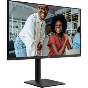 Aoc Q32E4U 32" Class Wqhd Led Monitor 16:9 Black 80 Cm 31.5" Viewable In-Plane S Q32E4U