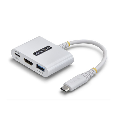 Startech Usb-C To Hdmi Multiport Adapter With 140W Pd Charging 4K 60Hz Hdmi Usb 168W-USBC-MULTIPORT