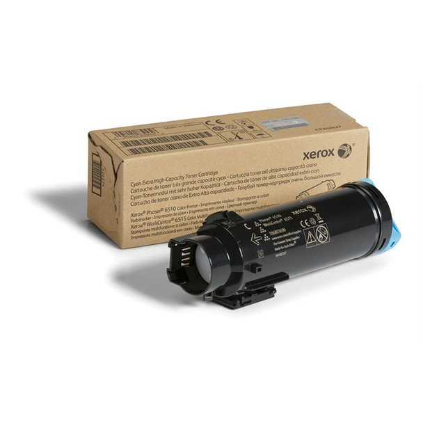 Xerox Genuine Phaser 6510 / WorkCentre 6515 Cyan Extra High Capacity Toner Cartr 106R03690