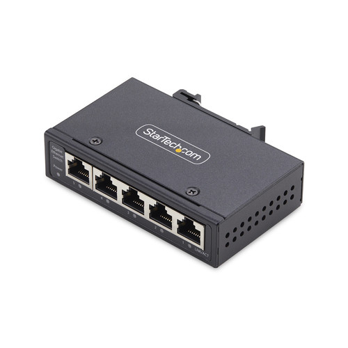 Startech  5-Port Unmanaged Industrial Network Switch 10/100/1000 Ethernet Din Ra I51G-ETHERNET-SWITCH