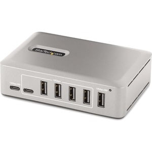Startech 10-Port Usb-C Hub 8X Usb-A + 2X Usb-C Self-Powered W/ 65W Power Supply 10G8A2CS-USB-C-HUB