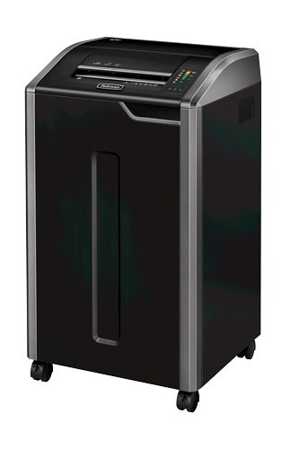 Fellowes 425Ci paper shredder Cross shredding 30 cm Black Silver 4698001