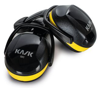 Kask Sc2 Helmet Attachment Ear Defenders Yellow KAWHP00001-202