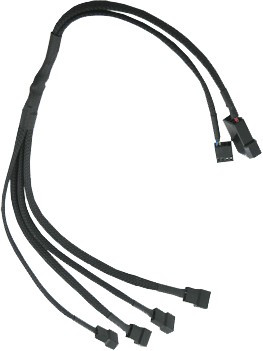 Gelid Solutions 1 to 4 PWM PC Case Fan Splitter Cable GEL-PWM-1-4-PWMCABLE