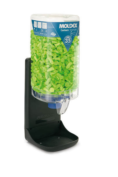 Moldex 7450 Contours Ear Plugs Dispenser Clear M7450