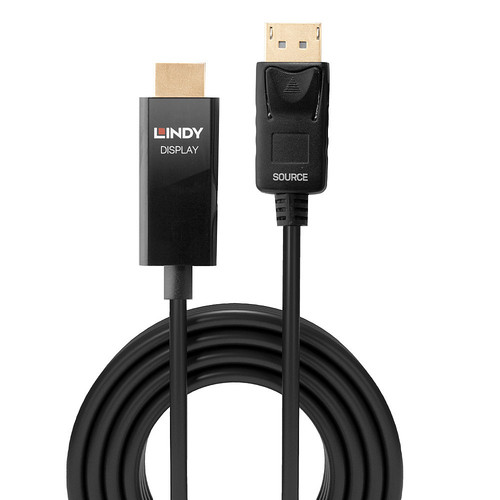 Lindy Electronics Lindy 1M Active Displayport To Hdmi Cable With Hdr. Cable Leng 40925