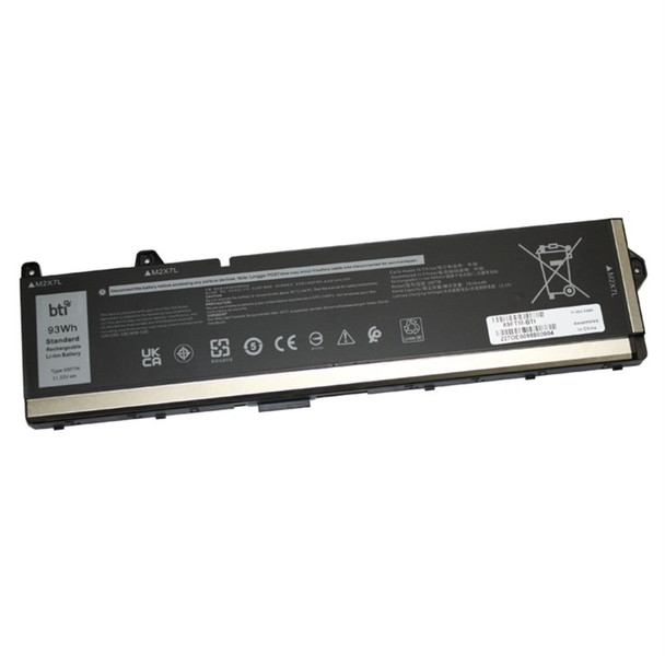 BTI 05JMD8 compatible 93Wh 6-cell battery for DELL PRECISION 7670 7680 7770 7780 05JMD8-BTI