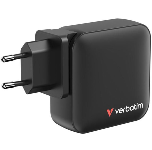 Verbatim 32216 Mini GaN Charger 165W 4 Port 32216