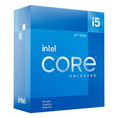 Intel Core I5-12600Kf Retail 1700/10 Core/2.80Ghz/20Mb/Alder Lake/125W BX8071512 BX8071512600KF