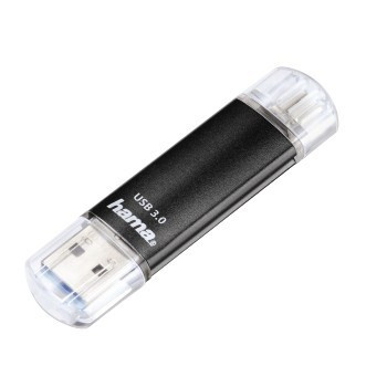 Hama 00124001 USB Flash Drive 128 GB USB Type-A / Micro-USB 3.2 Gen 1 3.1 Gen 1 00124001