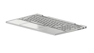 HP L93119-FL1 TOP COVER NFB W KB SBK CS SK L93119-FL1