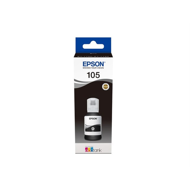 105 EcoTank Black ink bottle C13T00Q140