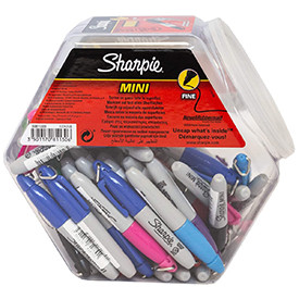 Sharpie S0811300 Mini Assorted Pens pack of 72 S0811300
