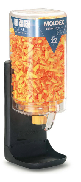 Moldex 7650 Mellows Large Ear Plugs Dispenser Clear M7650