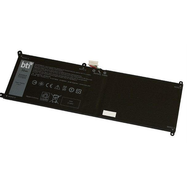 BTI V55D0 compatible 30Wh 4-cell battery for DELL LATITUDE 12 7275 XPS 12 9250 V55D0-BTI