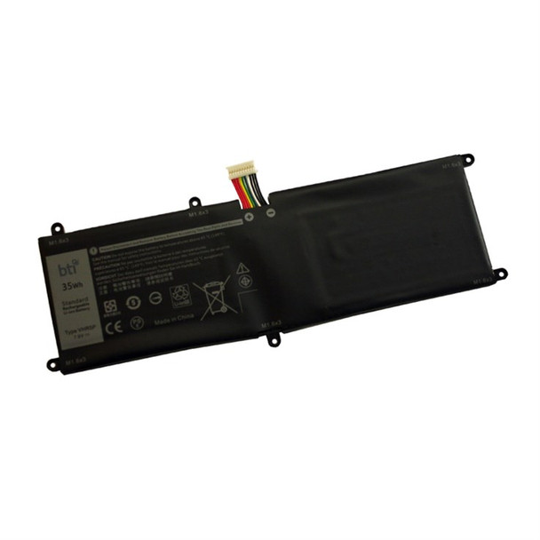 BTI T04E001 compatible 35Wh 2-cell battery for DELL LATITUDE 11 5175 T04E001-BTI