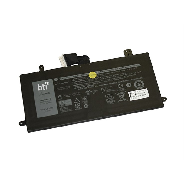 BTI T17G compatible 31.5Wh 3-cell battery for Latitude 5285 5290 T17G-BTI
