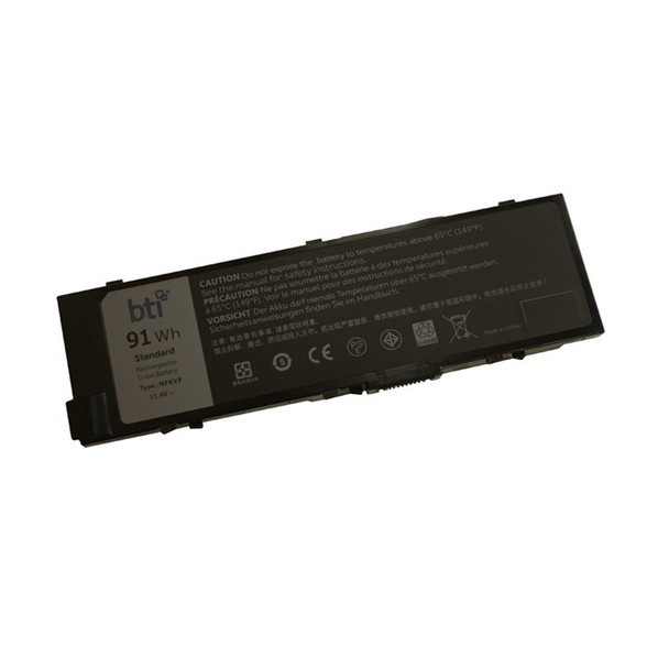 BTI 6-cell 91Wh TWCPG compatible laptop battery for Dell Precision 7510 7520 771 TWCPG-BTI