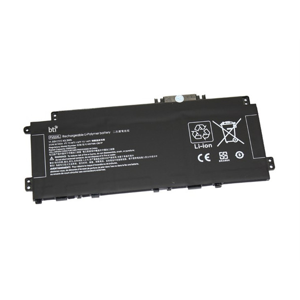 BTI 43.3 3 cell PV03043XL compatible battery for HP PAVILION X360 14-DW0146TU PA PV03XL-BTI