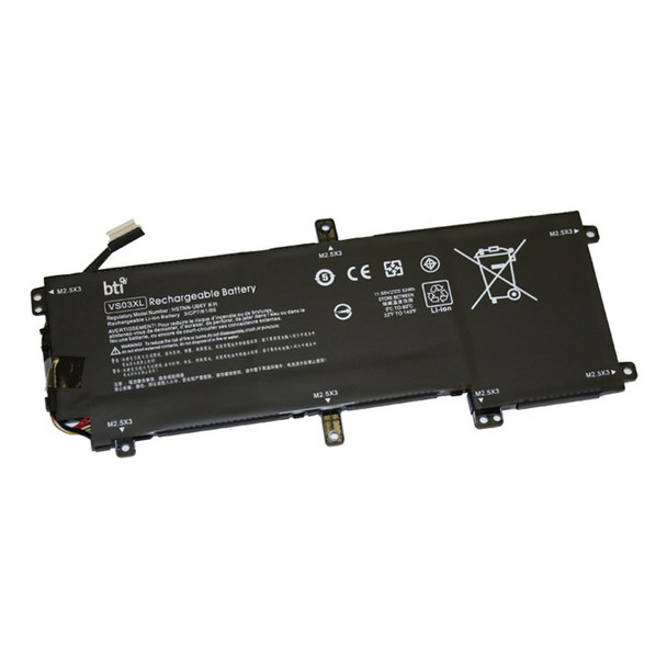 BTI 849313-850 compatible 52Wh 3-cell battery for HP ENVY 15-AS 849313-850-BTI
