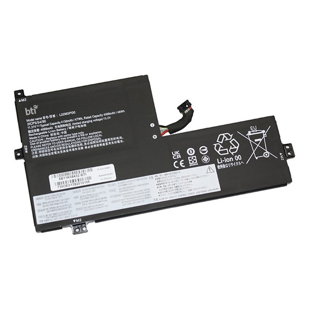 BTI 5B11K08428 compatible 47Wh 3-cell battery for LENOVO CHOMEBOOK 100E G4 5B11K08428-BTI