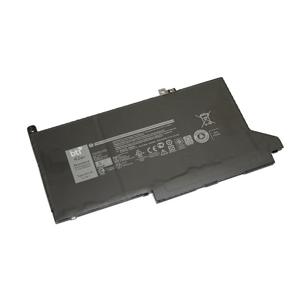 BTI 451-BCJO compatible 42Wh 3-cell battery for DELL Latitude 7480 7280 7490 739 451-BCJO-BTI