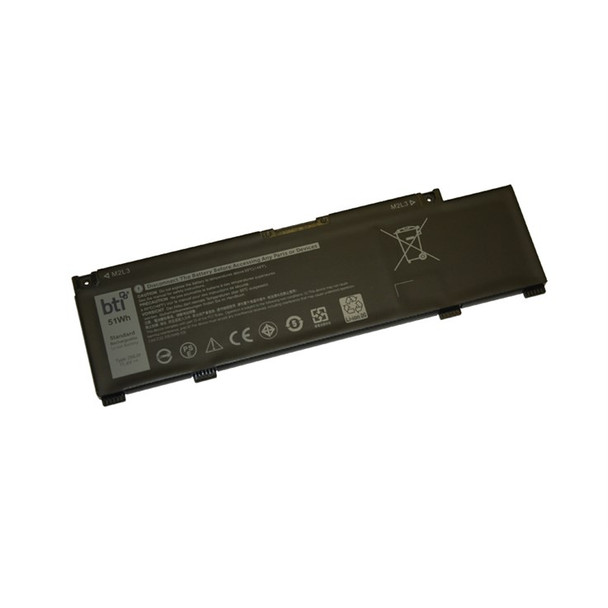 BTI 0M4GWP compatible 51Wh 3-cell battery for DELL G3 3590 0M4GWP-BTI