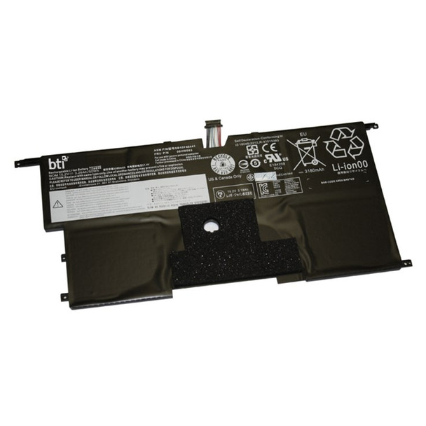BTI 00HW002 compatible 51Wh 4-cell battery for LENOVO Thinkpad X1 Carbon G3 00HW002-BTI