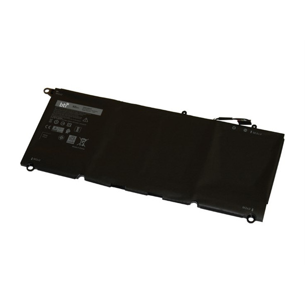 BTI 0PW23Y compatible 60Wh 4-cell battery for Dell Latitude XPS 13 9360 0PW23Y-BTI