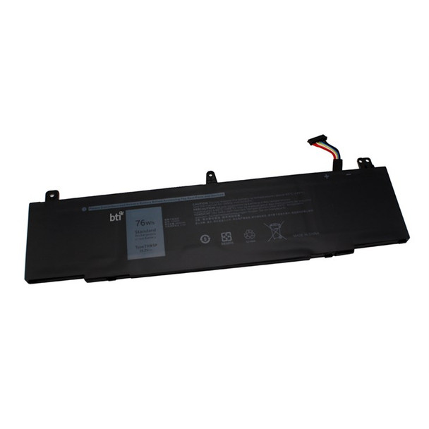 BTI 76Wh 4 cell V9XD7 compatible battery for ALIENWARE ALW13C 13 R3 TDW5P-BTI