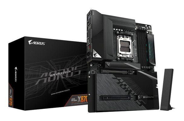 Gigabyte X870 AORUS STEALTH Motherboard - Supports Amd X870 AORUS STEALTH