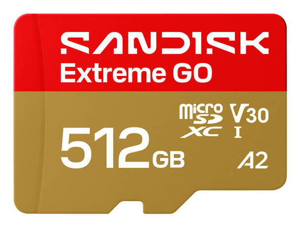 Sandisk SDSQXGN-512G-GN6MN Extreme Go 512 Gb Microsdxc SDSQXGN-512G-GN6MN