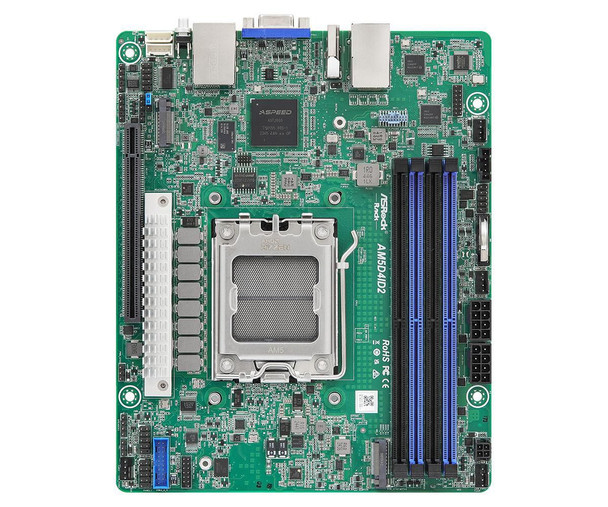Asrock AM5D4ID2 Motherboard Knoll3 X300 AM5D4ID2