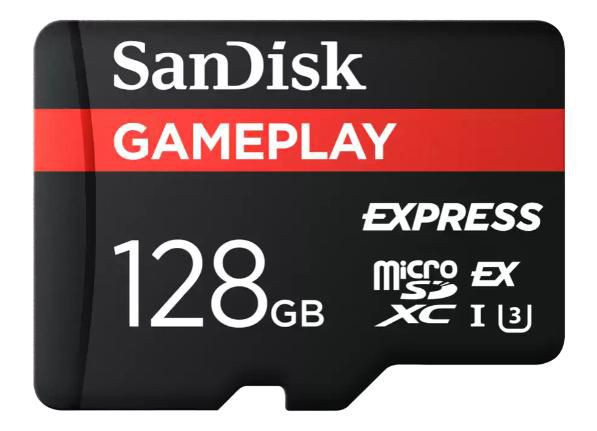Sandisk SDSQXFN-128G-GN6GN Gameplay Express Microsd SDSQXFN-128G-GN6GN