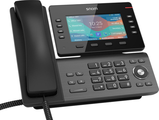 snom 00004535 D862 Ip Phone Black Lcd 00004535