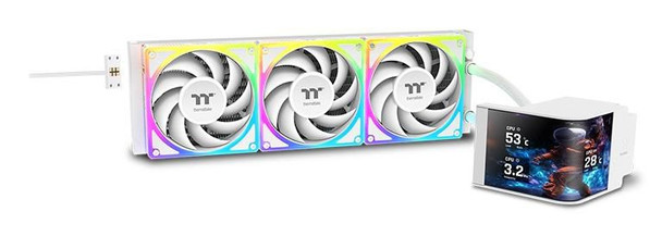 ThermalTake CL-W454-PL12SW-A Magcurve 360 Ultra Snow Aio CL-W454-PL12SW-A