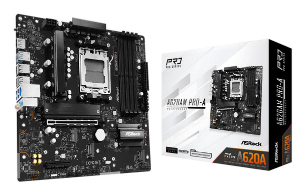 Asrock 90-MXBSX-A0UAYZ A620Am Pro-A Amd A620 Socket 90-MXBSX-A0UAYZ