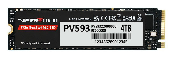 Patriot Memory PV593P4TBM28H Pv593 4 Tb M.2 Pci Express PV593P4TBM28H