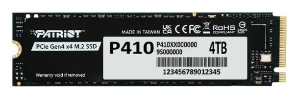Patriot Memory P410P4TBM28H P410 4 Tb M.2 Pci Express Nvme P410P4TBM28H