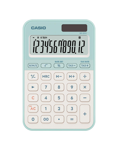 Casio MS-20YC-LG Ms-20Yc Calculator Desktop MS-20YC-LG