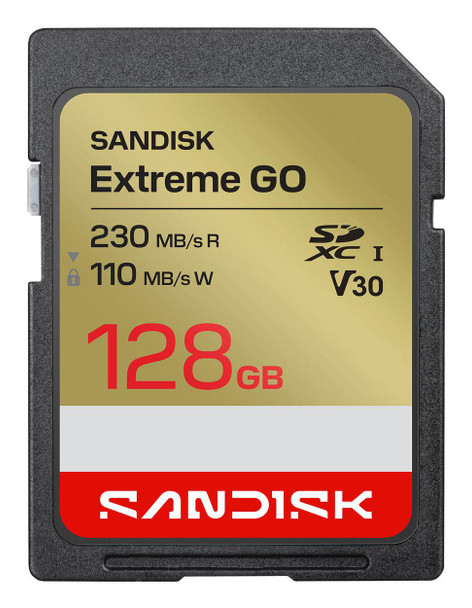 Sandisk SDSDXGN-128G-GNCIN Extreme Go 128 Gb Sdxc Uhs-I SDSDXGN-128G-GNCIN
