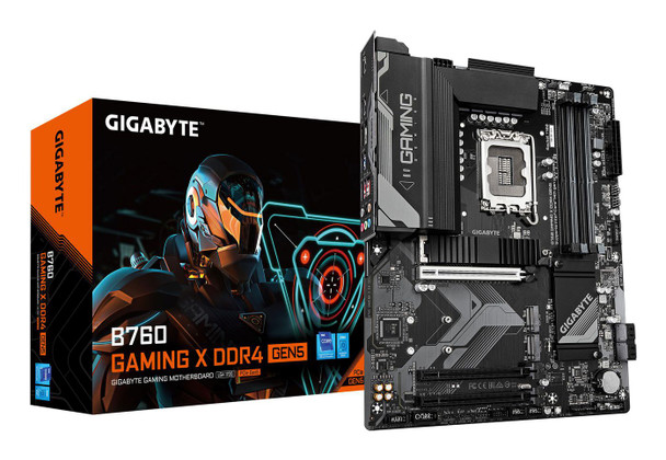 Gigabyte B760 GAMING X DDR4 GEN5 Motherboard - Supports 14Th B760 GAMING X DDR4 GEN5