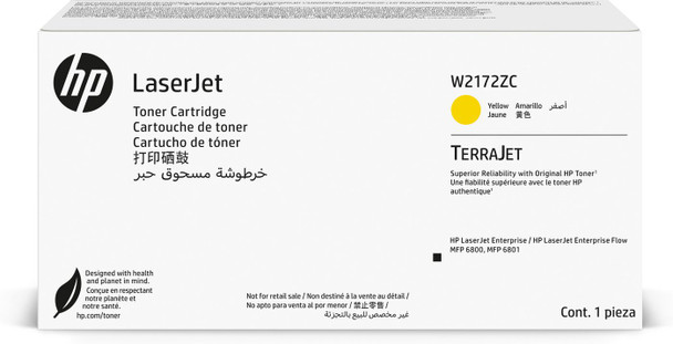 HP W2172ZC Yellow Contract Original W2172ZC