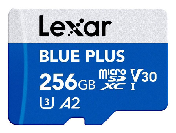 Lexar LMSBLPL256G-BNANG Blue Plus 256 Gb Microsdxc LMSBLPL256G-BNANG